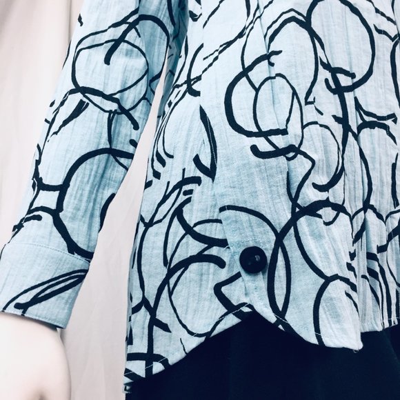 Habitat Tunic Swing Shirt Aqua - Picture 5 of 8